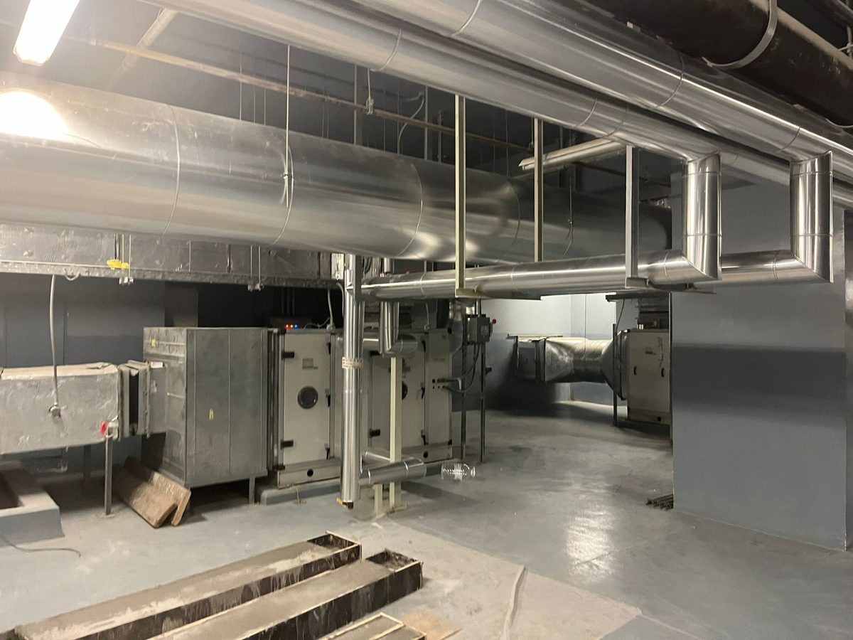 HVAC and cladded piping works — Holy Mosque projects, AFAQ