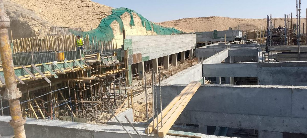 شركة مقاولات عامة في السعودية — موقع إنشاء منتجع هوادة بالدرعية